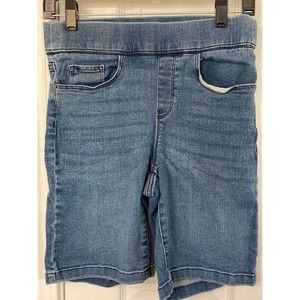 DKNY JEANS WOMEN'S PULL ON MID-RISE BERMUDA SHORTS , SMALL